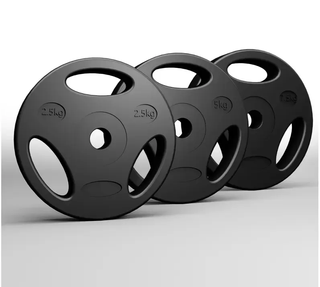 4 pesas de 5kg gym 30MM precio por kg aprox