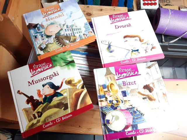 Erase una vez la música libros+cd