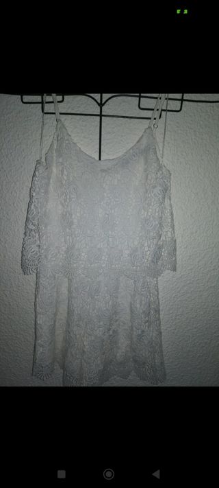Mono short bordado Zara