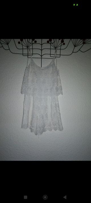 Mono short bordado Zara