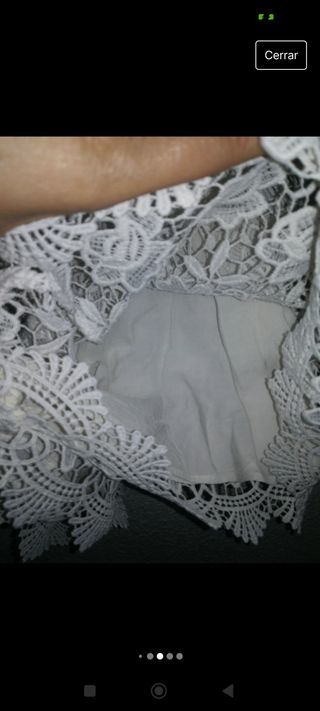 Mono short bordado Zara