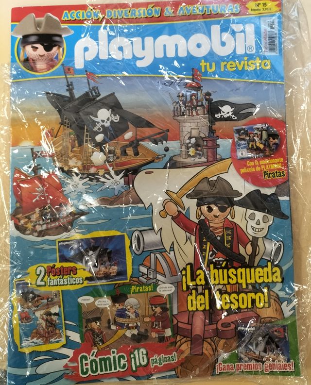 Revista Playmobil número 15 Piratas