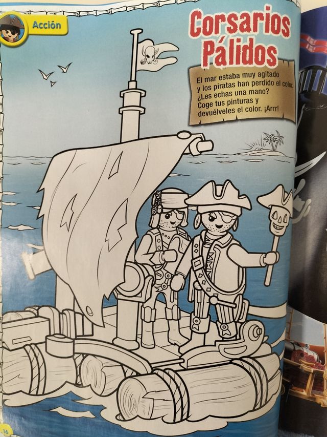 Revista Playmobil número 15 Piratas