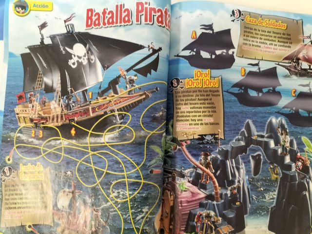 Revista Playmobil número 15 Piratas