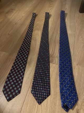 Corbatas de seda natural