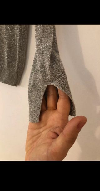 Jersey Mango en color plata