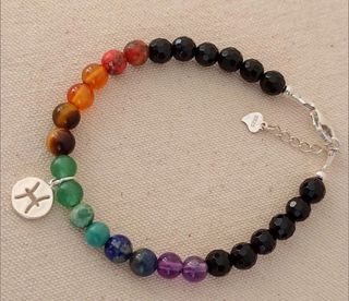 Pulsera, plata ley chakra 