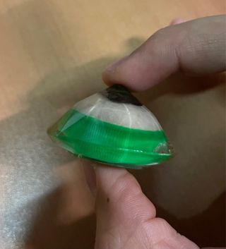 Scultura a forma di diamante. Pezzo Unico.