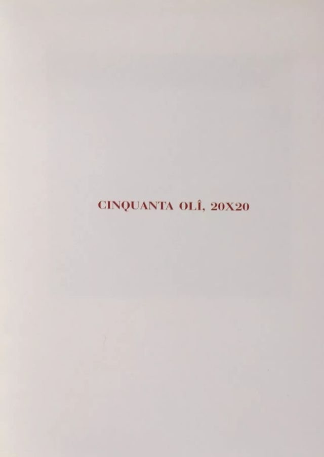 Franco Rognoni venti per venti