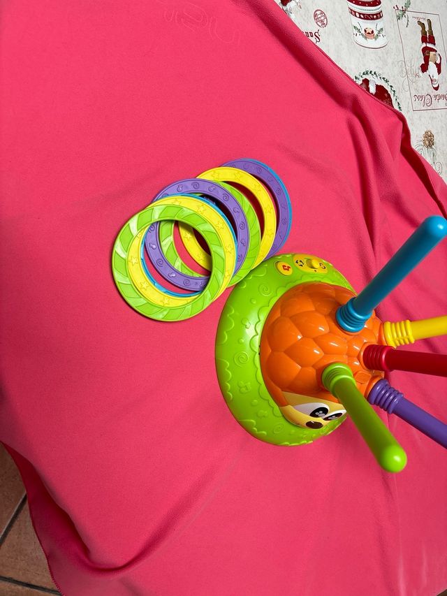 Riccio per inserire anelli