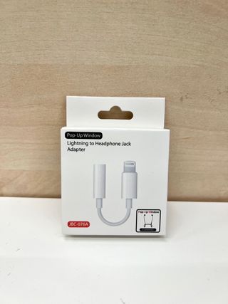 Adaptador Lightning a Jack de 3,5mm