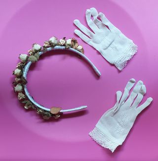 Vestido y accesorios comunión 
