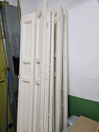 Puertas vintage madera maciza