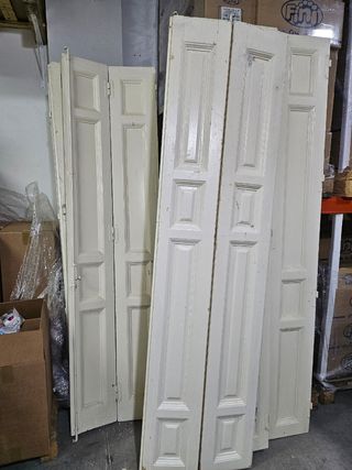 Puertas vintage madera maciza