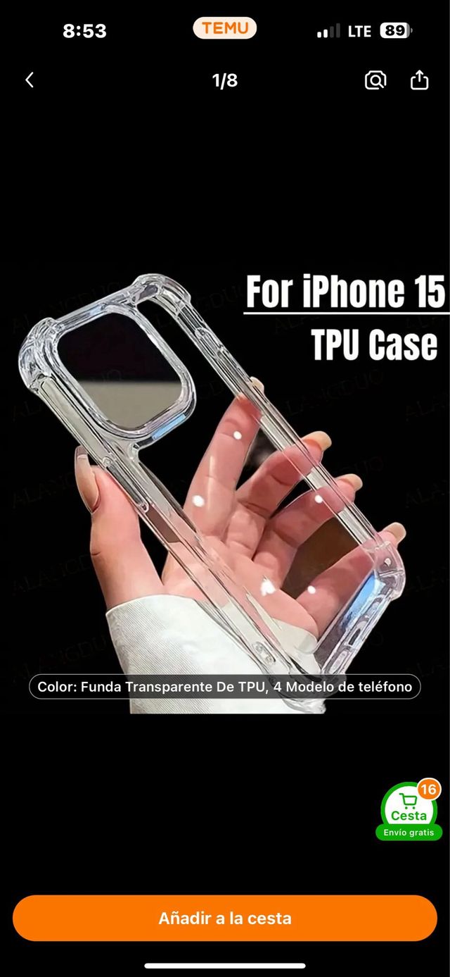 Funda iphone 15 pro max