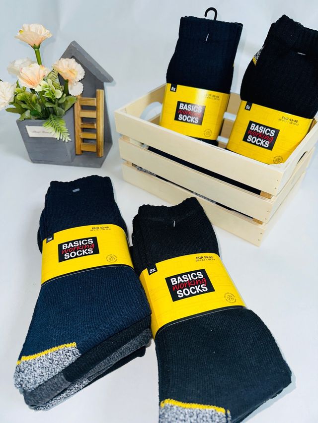 NUEVO!! Pack 10 Pares Calcetines Trabajo Cro