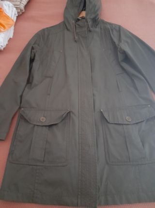 Chaqueta verde militar