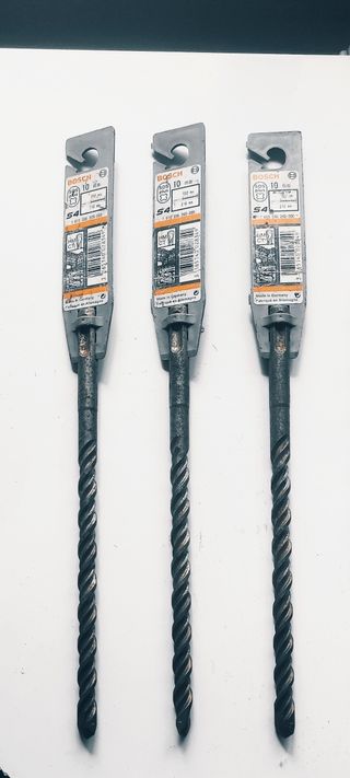 3 Broca Bosch 10mm SDS Plus 21cm x 15 cm taladro 