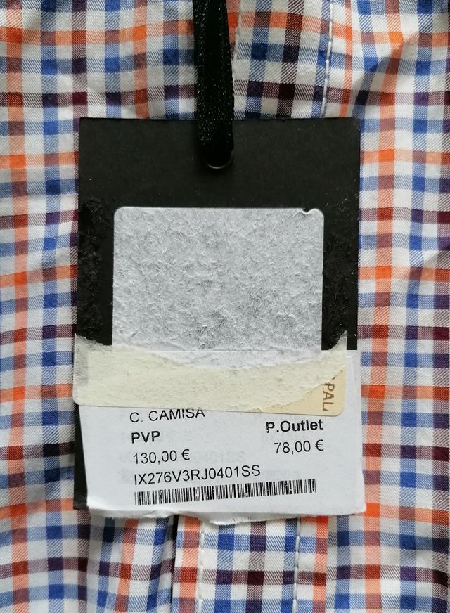 Camisa de manga larga