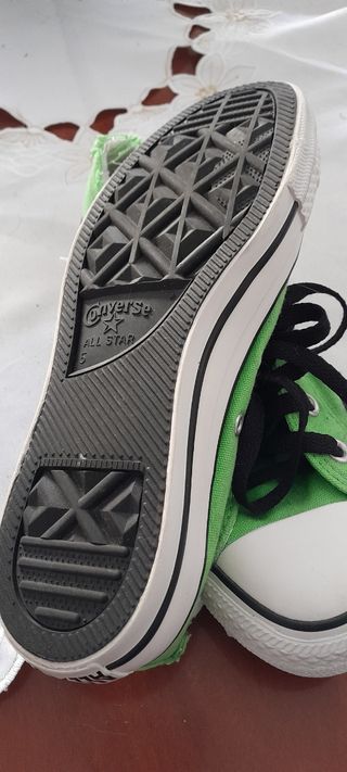 CONVERSE verde, REBAJADO 30€