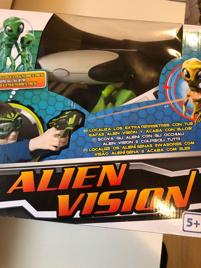 Alien vision Juego 5+ años