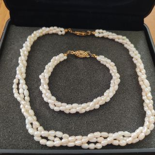 Gargantilla con pulsera a conjunto
