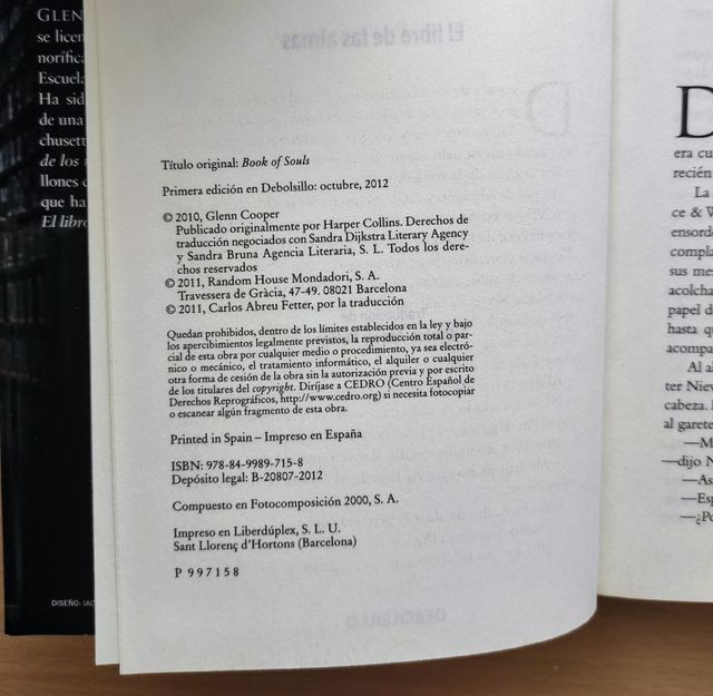 El libro de las almas