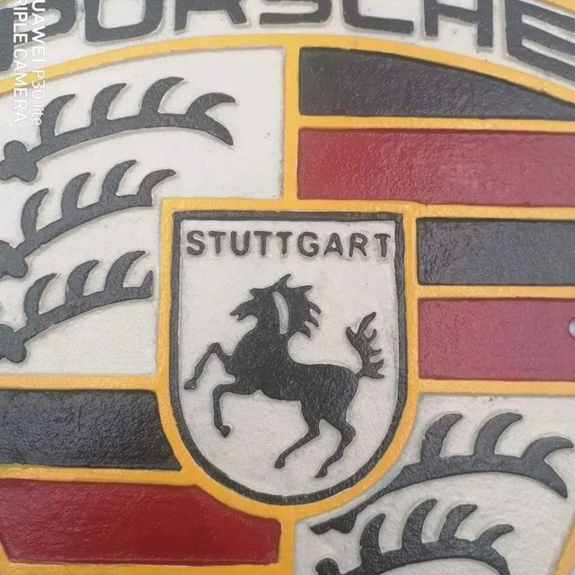 Targa da muro Porshe 