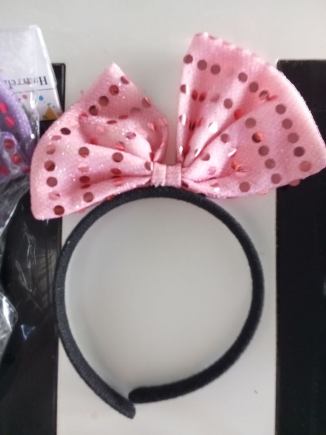 COPRICAPO Y GLASSES, COSTUME DA BAMBINA CON FIOCCO