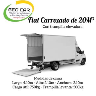 ALQUILER FURGON, FURGONETAS Y TURISMO