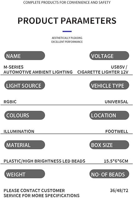 LUCES LED PARA COCHE.