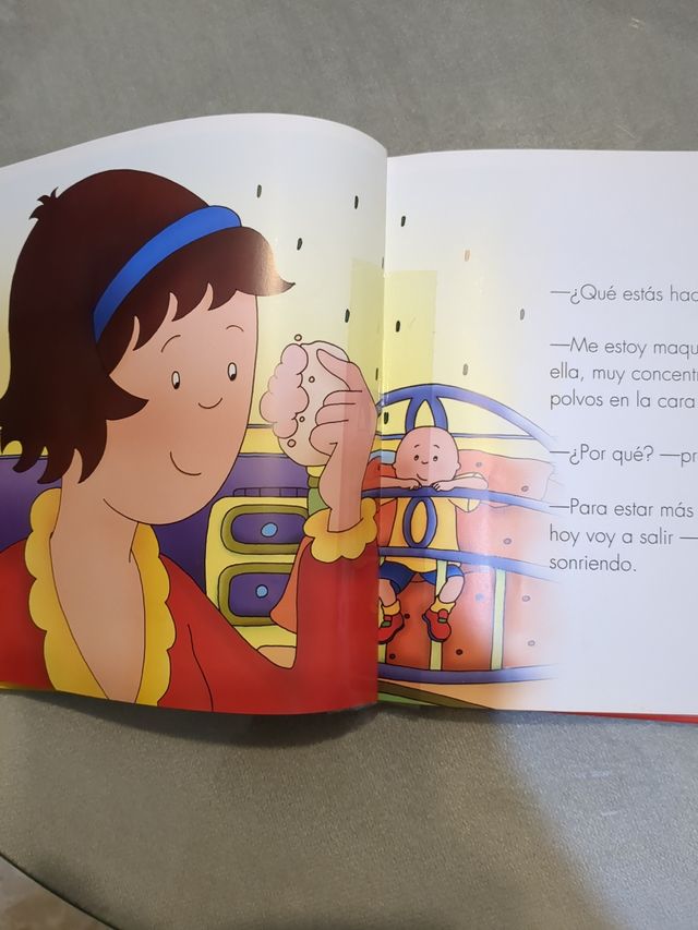 Libro Caillou y al muñeca de Rosie everest