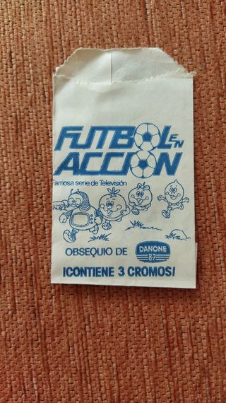 Futbol en accion . Mundial España 82. Danone