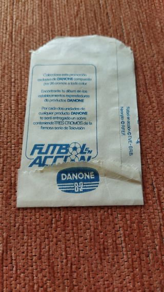 Futbol en accion . Mundial España 82. Danone