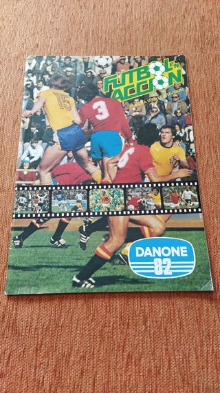 Futbol en accion . Mundial España 82. Danone