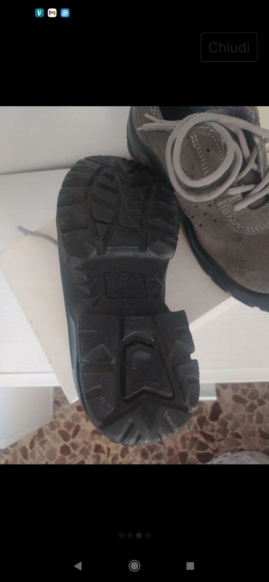 Scarpe antinfortunistiche FTG