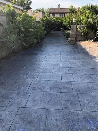 SOLERAS DE HORMIGON PULIDO Y IMPRESO 