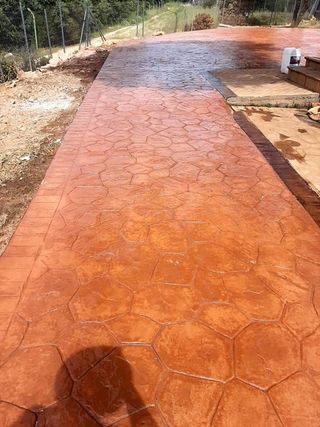 SOLERAS DE HORMIGON PULIDO Y IMPRESO 