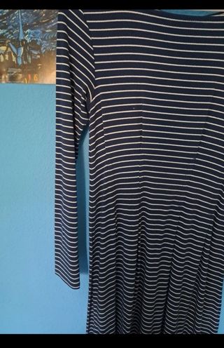 Vestido estilo marinero mangas largas