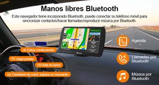 PANTALLA NAVEGADOR GPS MULTIMEDIA 9'' BLUETOOTH