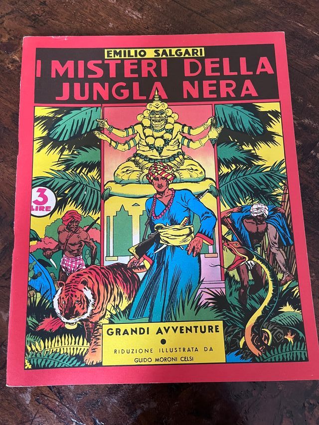 Collana anni '70 fumetti Emilio Salgari