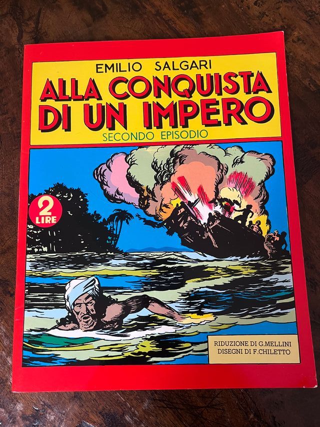 Collana anni '70 fumetti Emilio Salgari