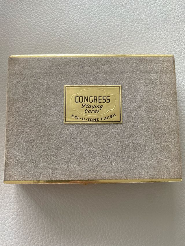 Carte da gioco VINTAGE CONGRESS