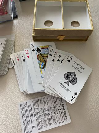 Carte da gioco VINTAGE CONGRESS