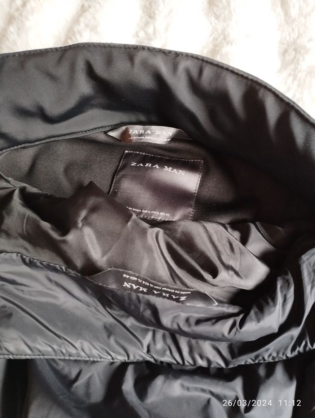 Chaquetón doble Zara Man