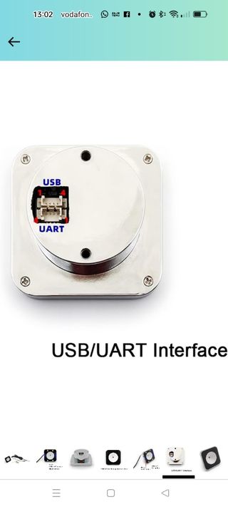 Módulo lector de códigos de barras