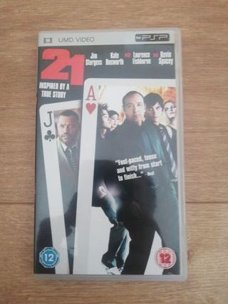 Filme UMD 21 para PSP