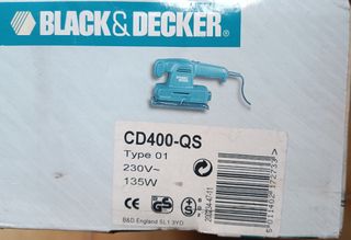 Lijadora Black & Decker 