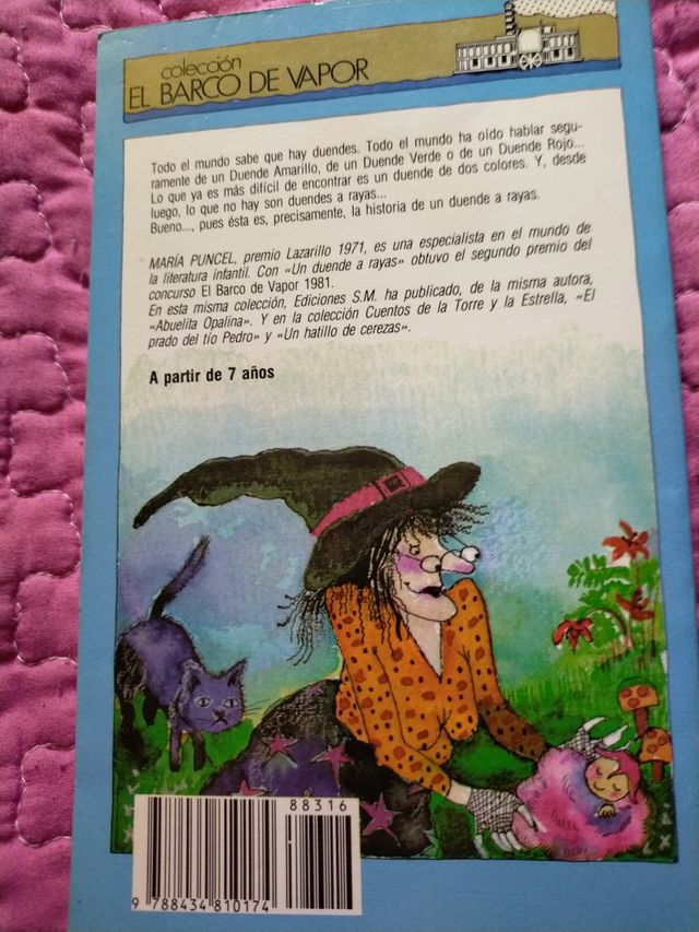 Libro "Un duende a rayas"