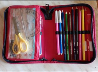 Astuccio Cars con zip scuola